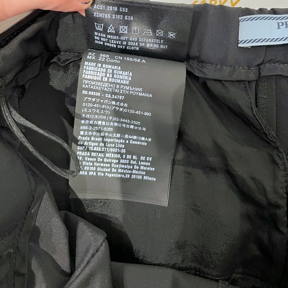 Prada Nylon Jogger Pants - 36 - Picture 14 of 15